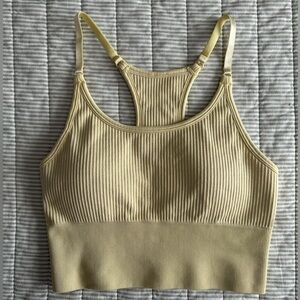 Balance Butter Yellow Workout Bra